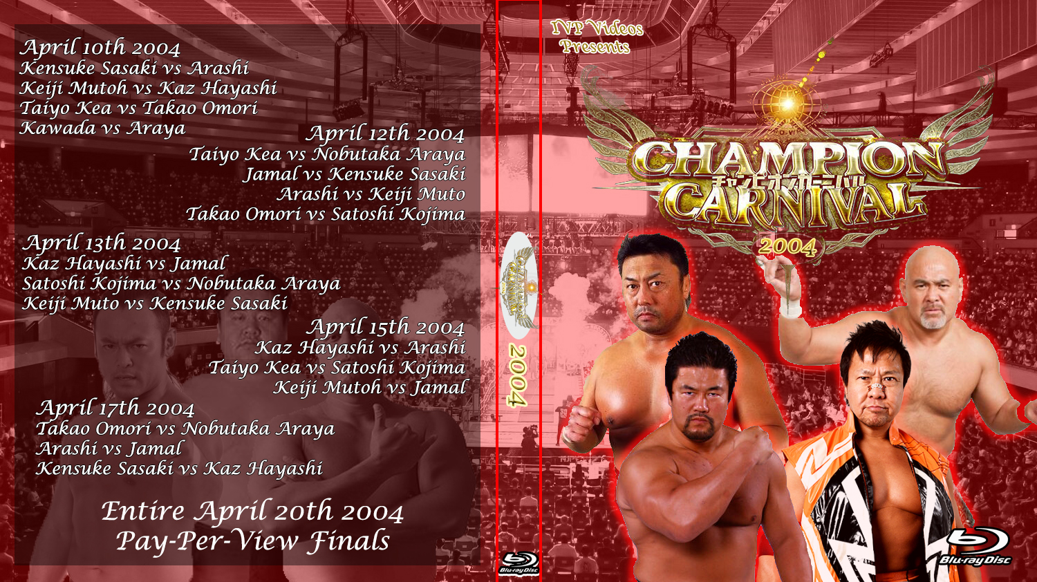 AJPW Champions Carnival 2004 (Blu-Ray with Cover Art)